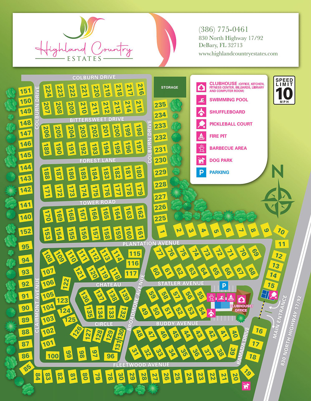 community map front